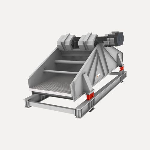 Vaglio a vibrazione lineare - IFE Aufbereitungstechnik GmbH  - per prodotti sfusi / inclinato