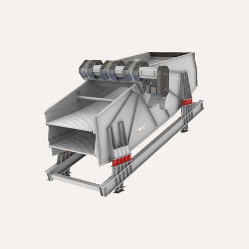Vaglio a vibrazione lineare - IFE Aufbereitungstechnik GmbH  - per prodotti sfusi / inclinato / tipo banana