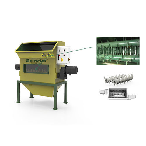 Mulino per PSE - INTCO Recycling  - per rifiuti / a cilindri / verticale