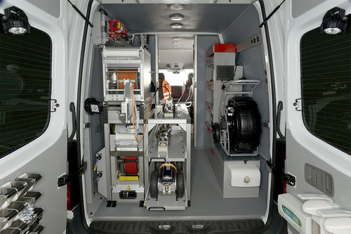 Veicolo per ispezione di canalizzazioni - iPEK International GmbH  - con motore a combustione