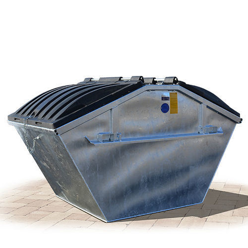 Benna per rifiuti in acciaio galvanizzato - ASM Series - IVB Umwelttechnik GmbH  - per raccolta differenziata / aperto