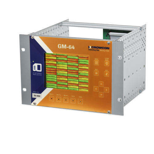 Centrale di rilevazione gas multicanale - GM series - Crowcon Detection Instruments - display LCD / indirizzabile