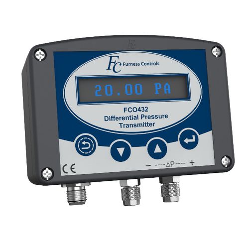 Trasmettitore di pressione differenziale - FCO432 - Furness Controls - capacitivo / 4-20 mA / con uscita in corrente