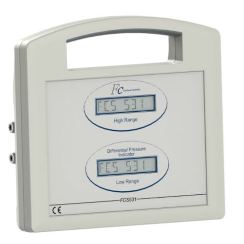 Indicatore di pressione differenziale - FCS531 - Furness Controls - con display LCD / per pressione differenziale / portatile