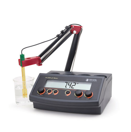 PHmetro da banco - HI2209-01 - Hanna Instruments - da laboratorio / di precisione / con redoximetro