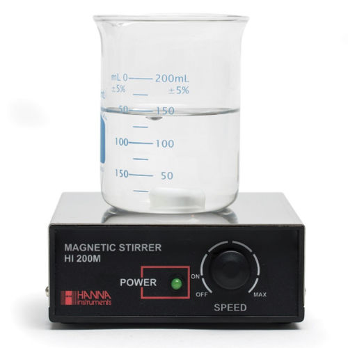 Agitatore di laboratorio magnetico - HI200M - Hanna Instruments - digitale / per becher / compatto