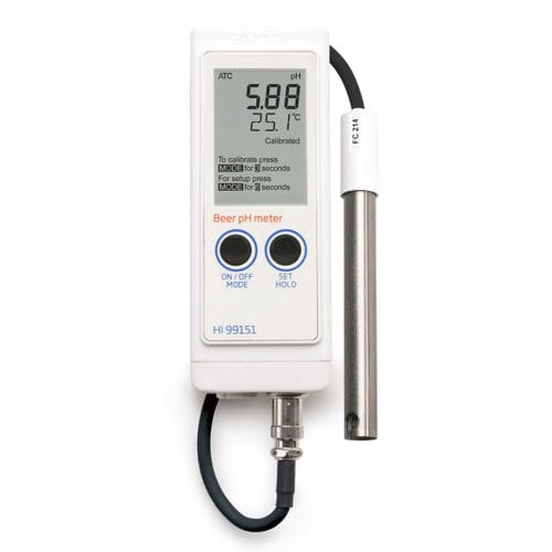 PHmetro portatile - HI99151 - Hanna Instruments - di processo / a tenuta stagna