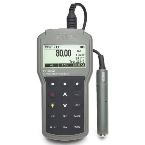 Apparecchio di misura TDS - HI98192 - Hanna Instruments - di salinità / di resistività / di conduttività
