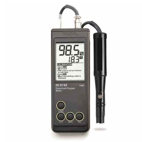 Apparecchio di misura di ossigeno disciolto - HI9142 - Hanna Instruments - portatile / automatico