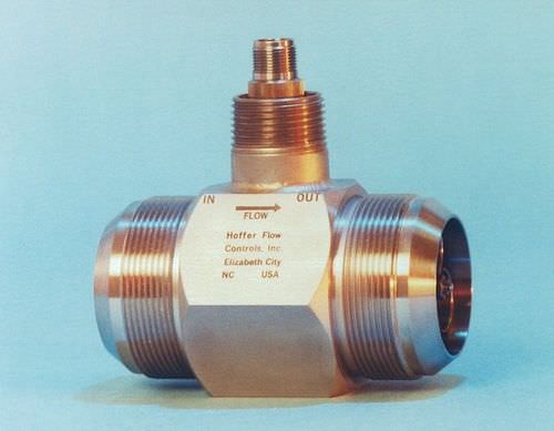 Misuratore di portata a turbina - HO-STAR-105F - Hoffer Flow Controls - volumetrico / per liquidi / in linea