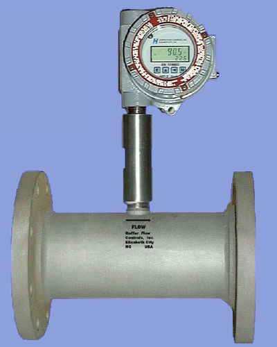 Misuratore di portata a turbina - HO-PG-100C - Hoffer Flow Controls - volumetrico / per gas / in linea