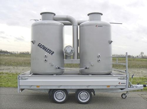 Scrubber a secco - 4000 - KOKS Group b.v.  - chimico / tossico / mobile