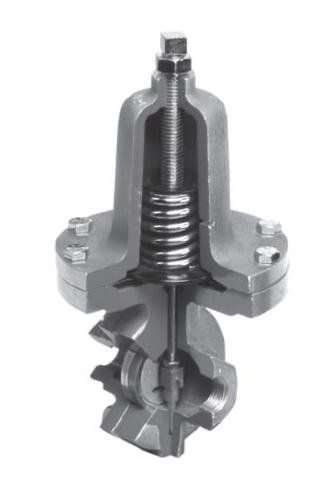 Regolatore di contro-pressione per gas - Mark 50, 501, 502, 51 series - JORDAN VALVE - a membrana / monostadio / industriale