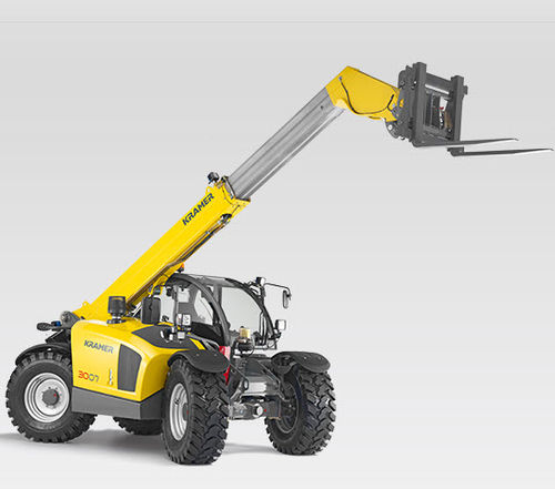 Movimentatore telescopico compatto - 3007 - Kramer-Werke GmbH  - a basso consumo di carburante / ergonomico / con raggio di sterzatura ridotto