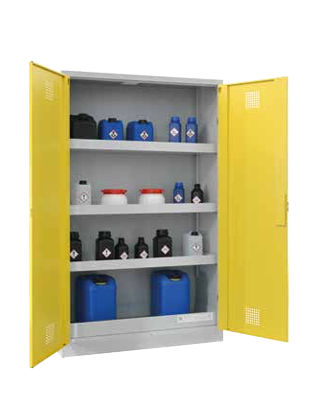 Armadio di stoccaggio - CHS 1200  - LaCont Umwelttechnik GmbH  - a pavimento / a porte battenti / per prodotti pericolosi