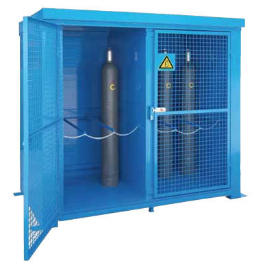 Armadio di stoccaggio - GFL-F90-24.21 - LaCont Umwelttechnik GmbH  - a pavimento / a porte battenti / per bombole di gas