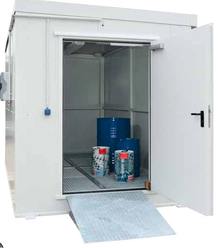 Contenitore di protezione - WSC 4-CO/F90 - LaCont Umwelttechnik GmbH  - in acciaio