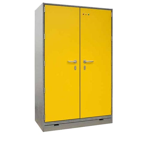 Armadio di stoccaggio - B80-8023-A - LaCont Umwelttechnik GmbH  - a pavimento / con 2 sportelli / per batterie agli ioni di litio