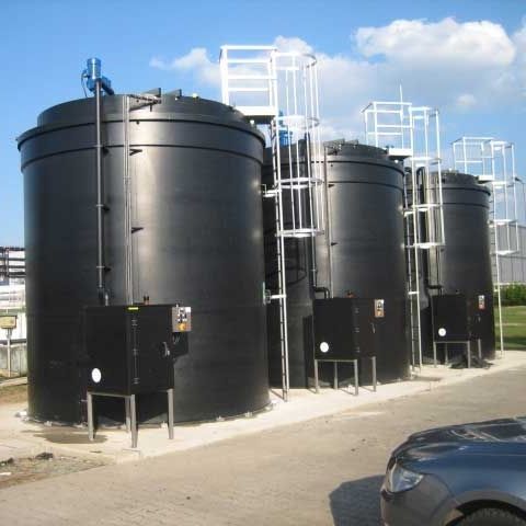 Serbatoio di stoccaggio - LIKUSTA Umwelttechnik - per prodotti chimici / multiplo / in plastica