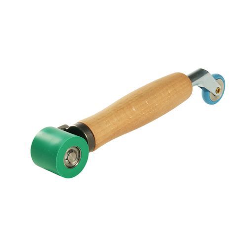 Rullo di pressione in silicone - 138.537 - LEISTER Technologies AG - con manico in legno