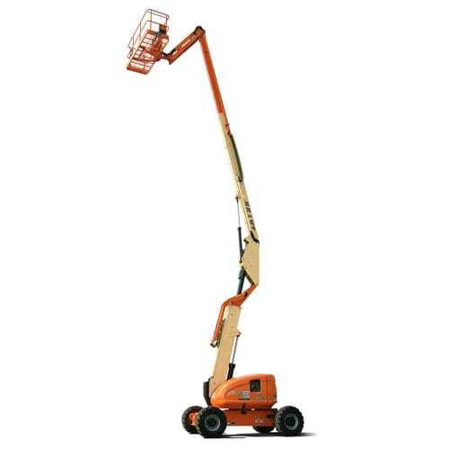 Piattaforma articolata su ruota - 600AJ - JLG Industries Inc. - con alimentazione a batteria / diesel / per cantiere