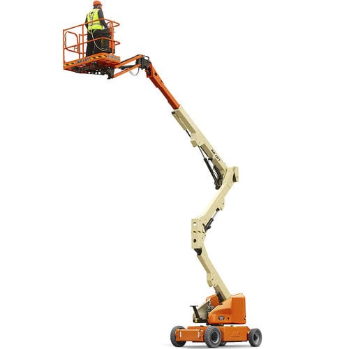 Piattaforma articolata su ruota - E400AJP - JLG Industries Inc. - elettrica / per magazzino