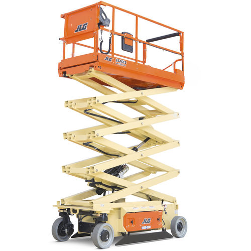 Piattaforma elevatrice a forbice su ruota - ES2646 - JLG Industries Inc. - elettrica / per uso in interni ed esterni