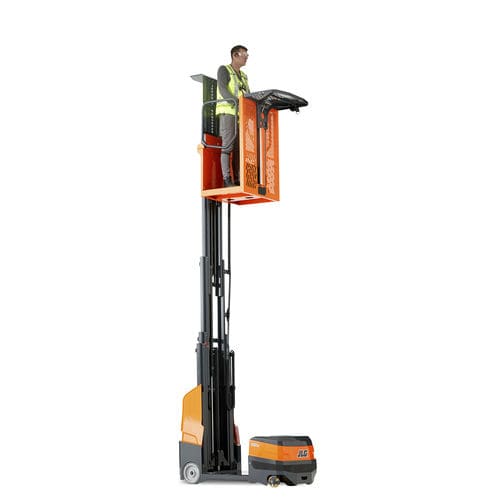 Carrello commissionatore a alto livello - DSP-M - JLG Industries Inc. - elettrico / per magazzino / mobile