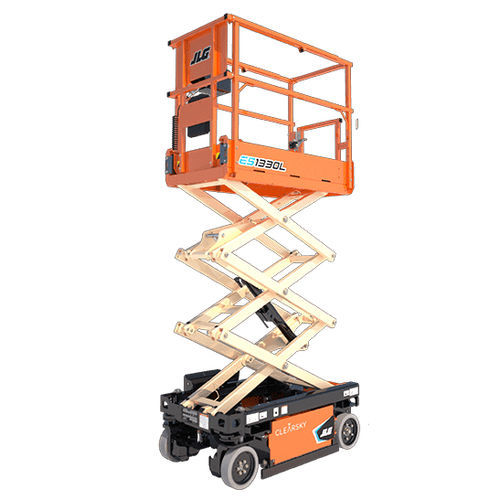 Piattaforma elevatrice a forbice su ruota - ES1330L - JLG Industries Inc. - per interno / da esterno / compatta