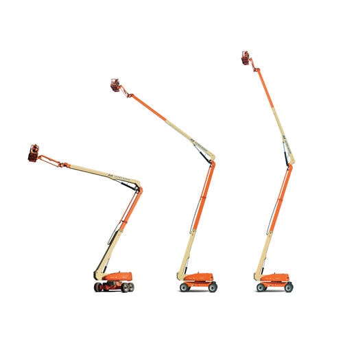 Piattaforma articolata su ruota - 1250AJP - JLG Industries Inc. - diesel / per cantiere / per uso esterno