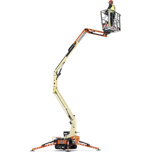 Piattaforma a ragno cingolata - X14J  - JLG Industries Inc. - a benzina / ibrida diesel-elettrica / compatta
