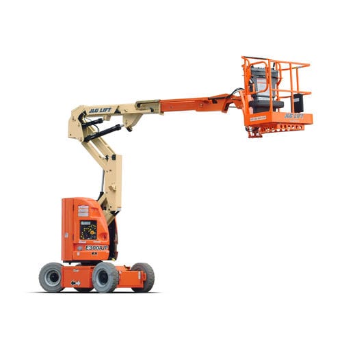Piattaforma articolata su ruota - E300AJP - JLG Industries Inc. - con alimentazione a batteria