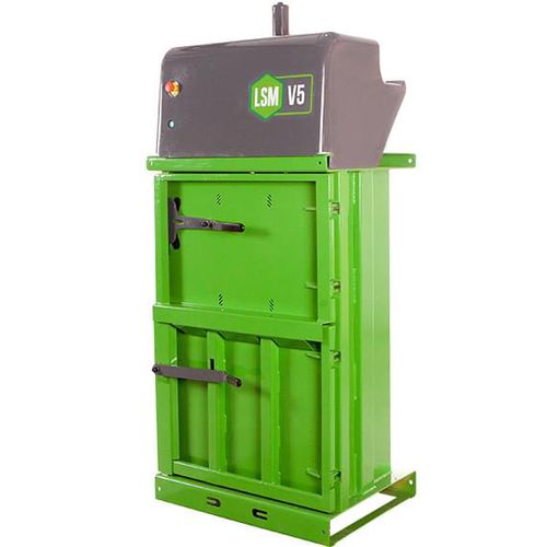 Pressa imballatrice per cartone - V5 - LSM Recycling Equipment - per carta / per plastica / per tessili