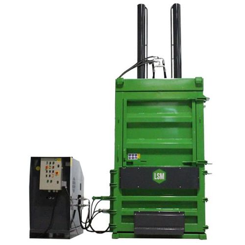 Pressa imballatrice per cartone - V85 - LSM Recycling Equipment - per plastica / per rifiuti / per pneumatici