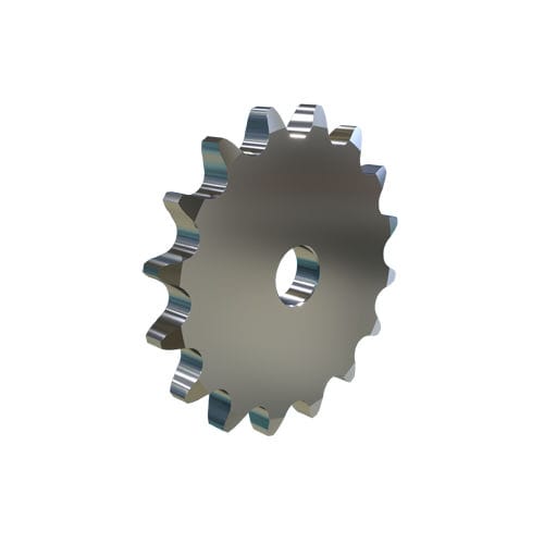 Pignone a dentatura diritta - 100A16SS - MARTIN SPROCKET & GEAR - con mozzo / in acciaio inossidabile