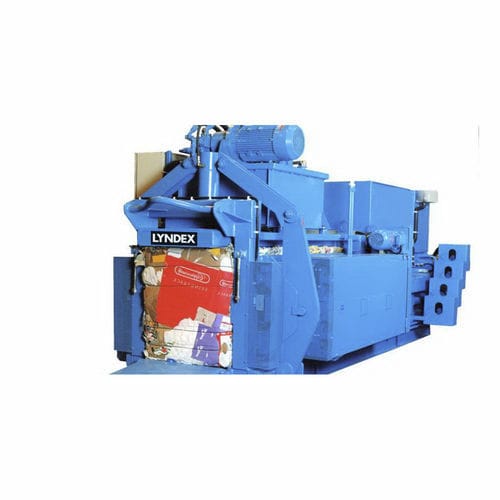 Pressa imballatrice per cartone - Bimin - Lyndex Recycling Systems Ltd - per carta / per rifiuti / orizzontale