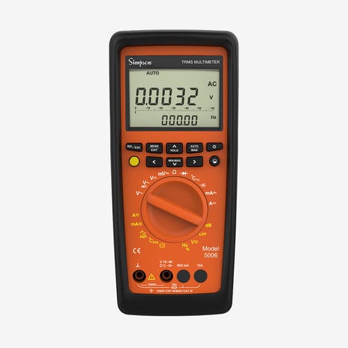 Multimetro digitale - 500 series - Simpson - portatile / cat I / cat II