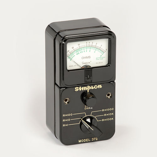 Ohmmetro analogico - 372-3 series - Simpson - portatile