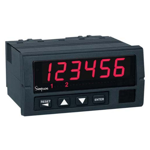 Contatore totalizzatore binario - S660 - Simpson - digitale / programmabile / per montaggio su pannello