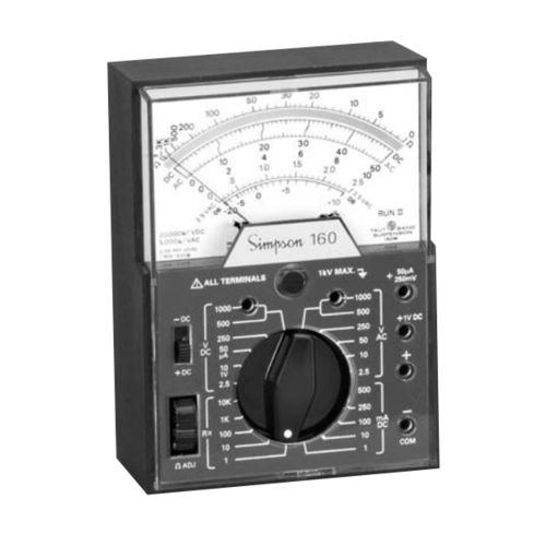 Multimetro analogico - 160 series - Simpson - portatile / 1000 V / industriale