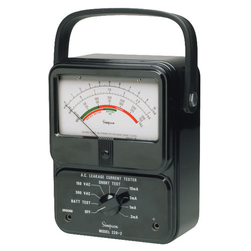 Tester di corrente di fuga - 229-2 series - Simpson - di corrente AC / di rilevatore / analogico