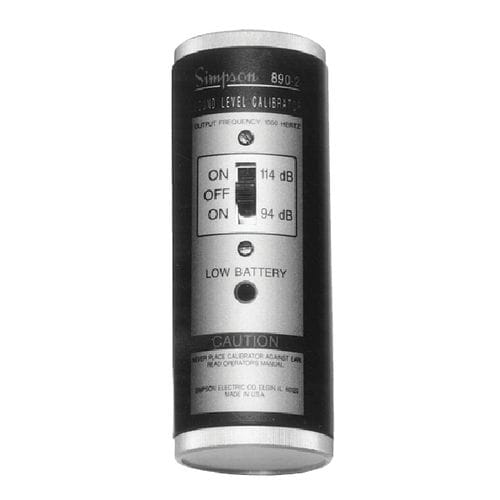 Calibratore di livello sonoro - 890-2 series - Simpson - per dosimetro / per fonometro