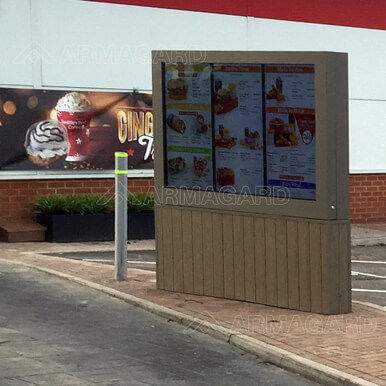 Scatola rettangolare - Armagard Ltd - industriale / da esterno / display LCD