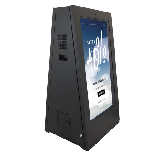 Display per segnaletica digitale - PDS-43-PTA (DUAL SIDED, 2,500 NITS) - Armagard Ltd - LCD / ad alta definizione / di informazione per i passeggeri