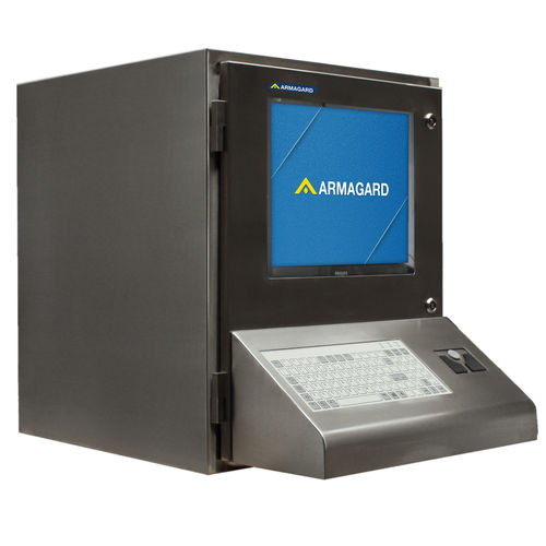 Scatola per PC - SENC-900 - Armagard Ltd - da incasso / rettangolare / in acciaio inossidabile