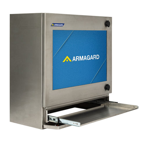 Scatola per computer desktop - SENC-500 - Armagard Ltd - sporgente / rettangolare / in acciaio inossidabile