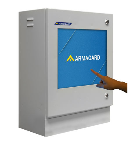 Scatola rettangolare - PENC-350 - Armagard Ltd - in acciaio dolce / industriale / di protezione