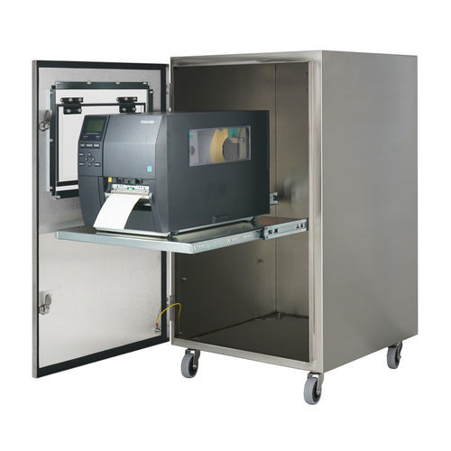 Scatola per stampante - SPRI-700 - Armagard Ltd - da terra / rettangolare / in acciaio inossidabile