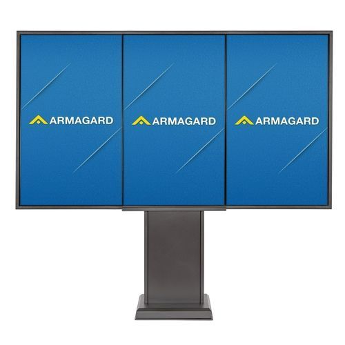 Chassis di totem pubblicitario da esterno IP56 - Armagard Ltd - ad alta luminosità