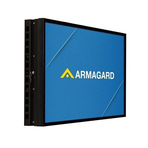 Supporto schermo - Armagard Ltd - in acciaio / con montaggio a parete
